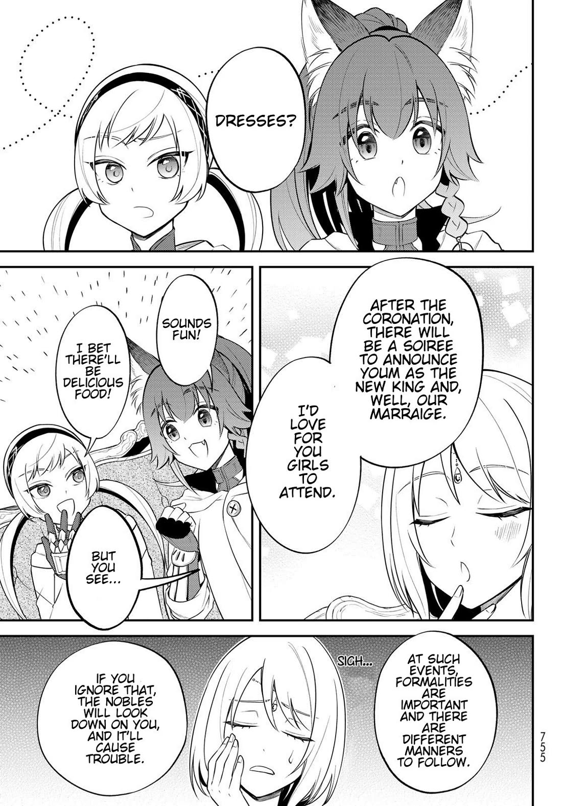 That Time I Was Reincarnated As A Slime Strange Tales: Monster Country Life Of Trinity Chapter 66 page 19 - Chapter 66: The Champion King's Thoughts