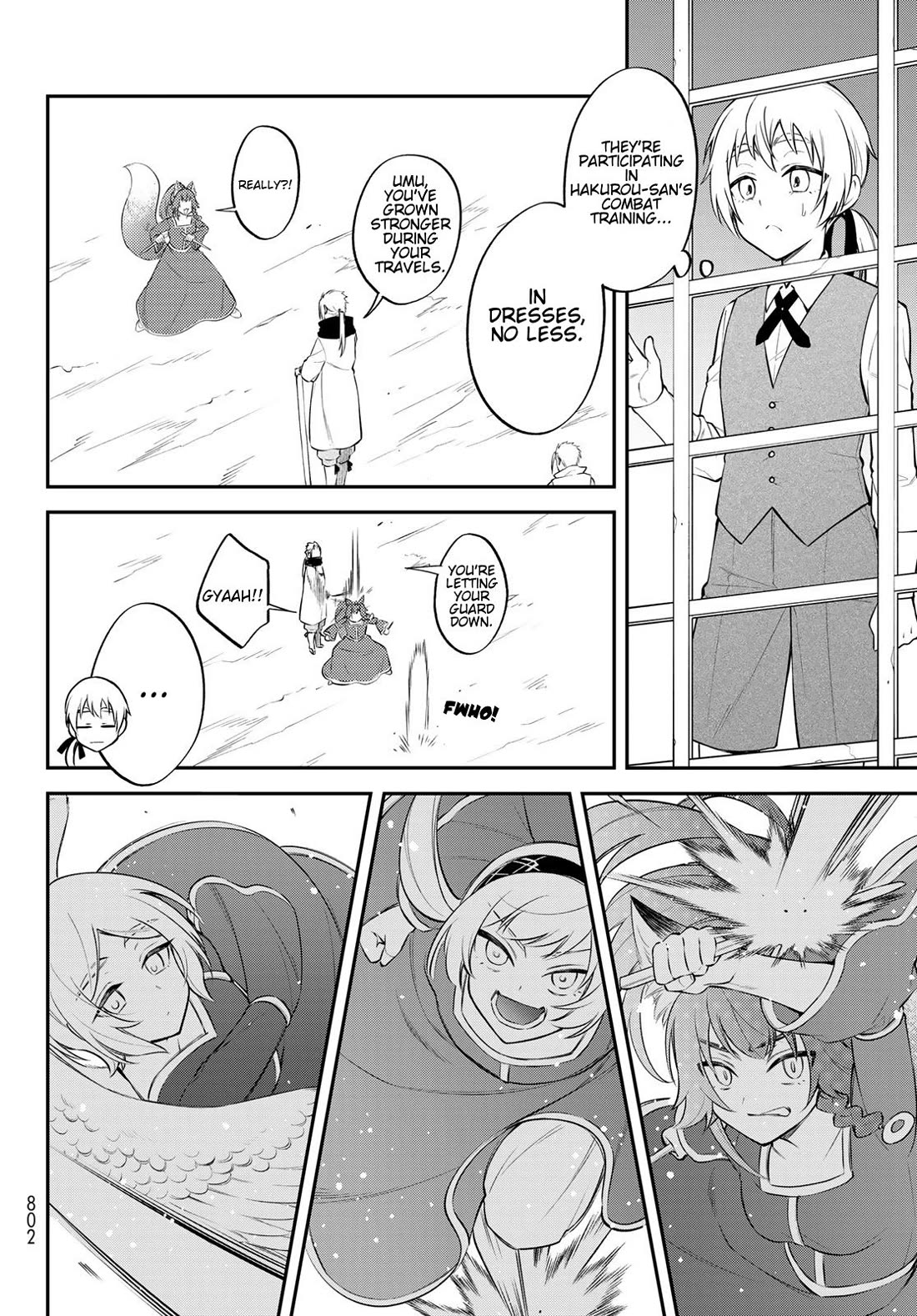 That Time I Was Reincarnated As A Slime Strange Tales: Monster Country Life Of Trinity Chapter 67 page 16 - Chapter 67: The Struggles of Learning Etiquette