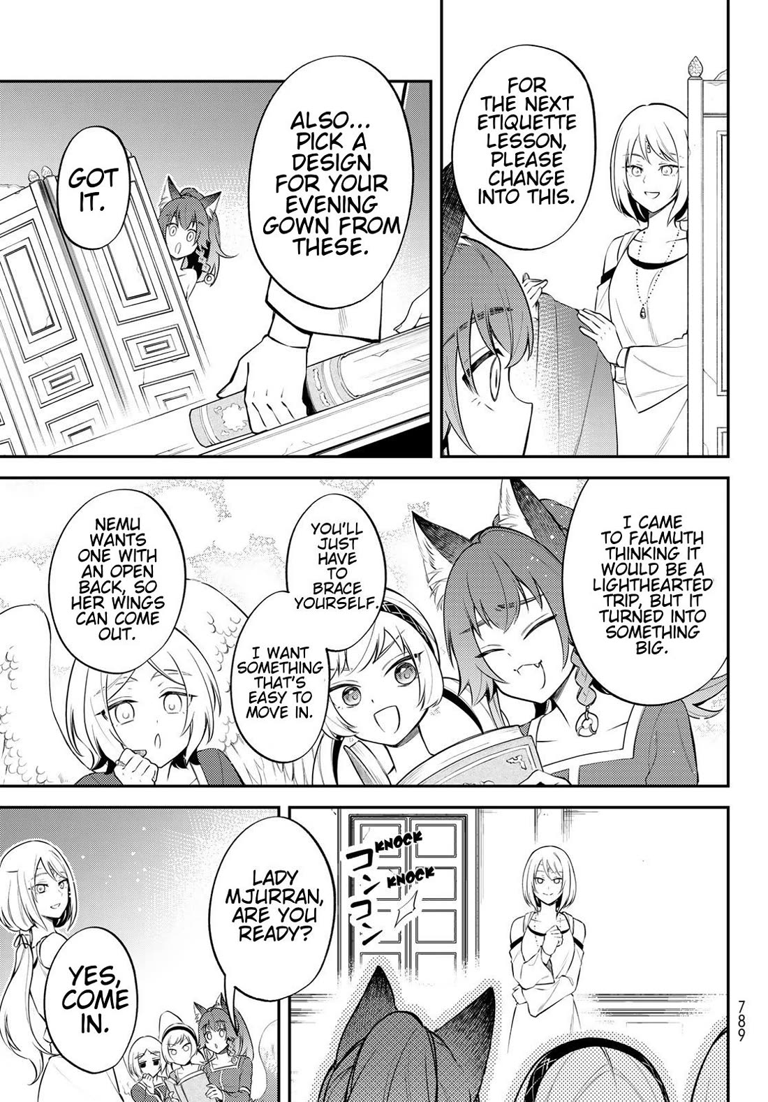 That Time I Was Reincarnated As A Slime Strange Tales: Monster Country Life Of Trinity Chapter 67 page 3 - Chapter 67: The Struggles of Learning Etiquette