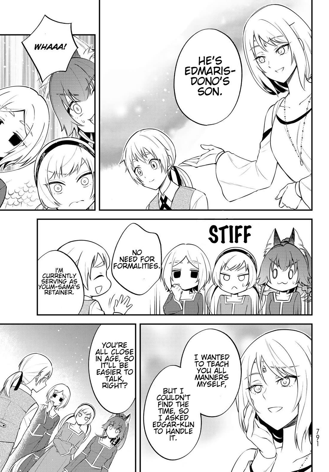 That Time I Was Reincarnated As A Slime Strange Tales: Monster Country Life Of Trinity Chapter 67 page 5 - Chapter 67: The Struggles of Learning Etiquette