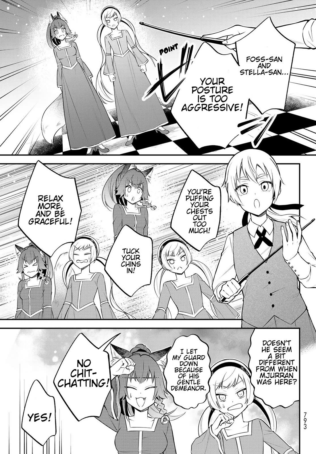That Time I Was Reincarnated As A Slime Strange Tales: Monster Country Life Of Trinity Chapter 67 page 7 - Chapter 67: The Struggles of Learning Etiquette