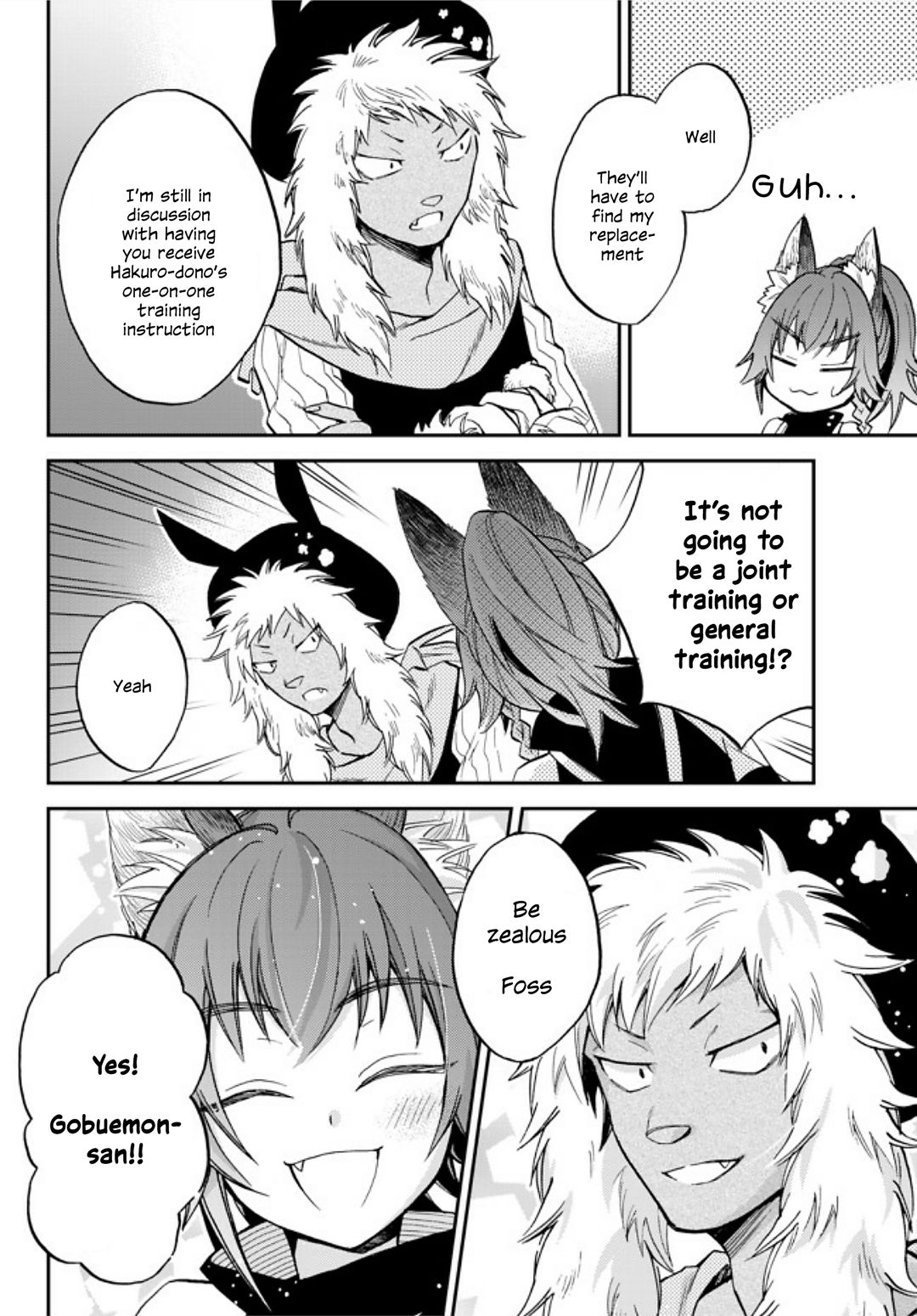 That Time I Was Reincarnated As A Slime Strange Tales: Monster Country Life Of Trinity Chapter 7 page 2 - Chapter 7: I Won't Lose! Special Training Writhing in Agony