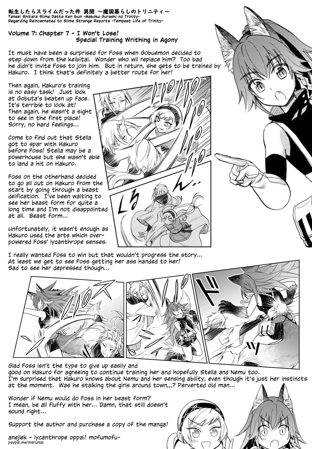 That Time I Was Reincarnated As A Slime Strange Tales: Monster Country Life Of Trinity Chapter 7 page 23 - Chapter 7: I Won't Lose! Special Training Writhing in Agony