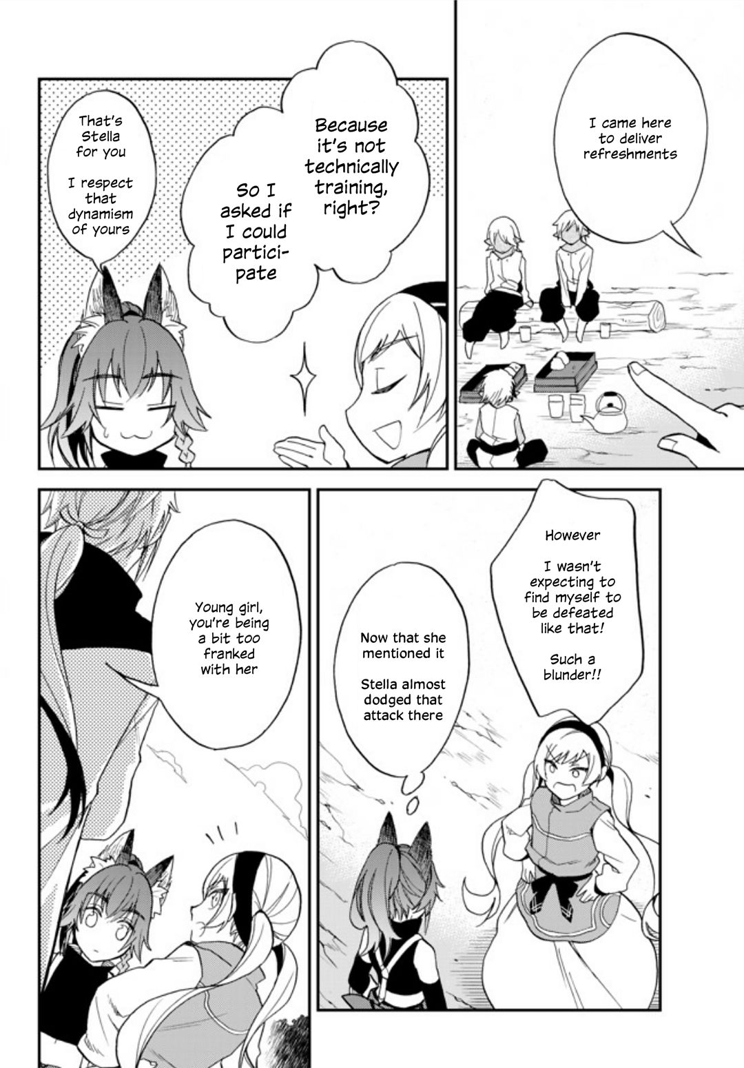 That Time I Was Reincarnated As A Slime Strange Tales: Monster Country Life Of Trinity Chapter 7 page 8 - Chapter 7: I Won't Lose! Special Training Writhing in Agony