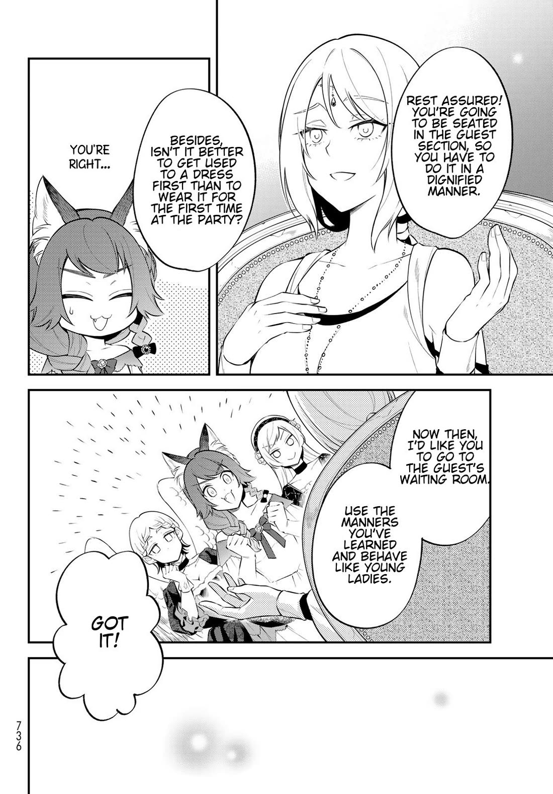 That Time I Was Reincarnated As A Slime Strange Tales: Monster Country Life Of Trinity Chapter 70 page 4 - Chapter 70: Behind The Coronation Ceremony