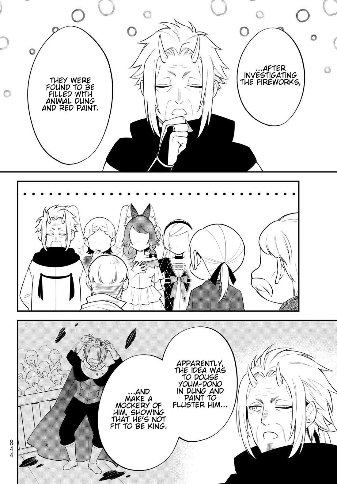 That Time I Was Reincarnated As A Slime Strange Tales: Monster Country Life Of Trinity Chapter 71 page 12 - Chapter 71: Behind The Coronation Ceremony (Part 2)