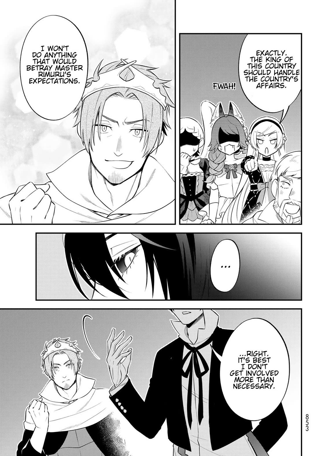 That Time I Was Reincarnated As A Slime Strange Tales: Monster Country Life Of Trinity Chapter 71 page 21 - Chapter 71: Behind The Coronation Ceremony (Part 2)