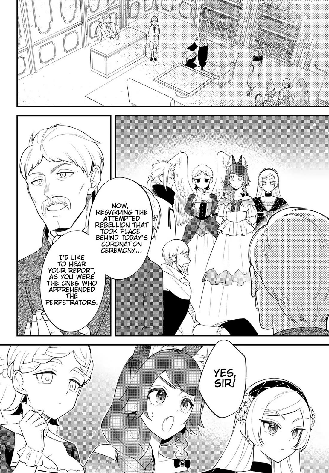 That Time I Was Reincarnated As A Slime Strange Tales: Monster Country Life Of Trinity Chapter 71 page 4 - Chapter 71: Behind The Coronation Ceremony (Part 2)
