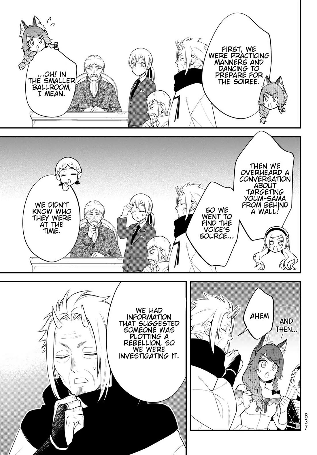 That Time I Was Reincarnated As A Slime Strange Tales: Monster Country Life Of Trinity Chapter 71 page 5 - Chapter 71: Behind The Coronation Ceremony (Part 2)