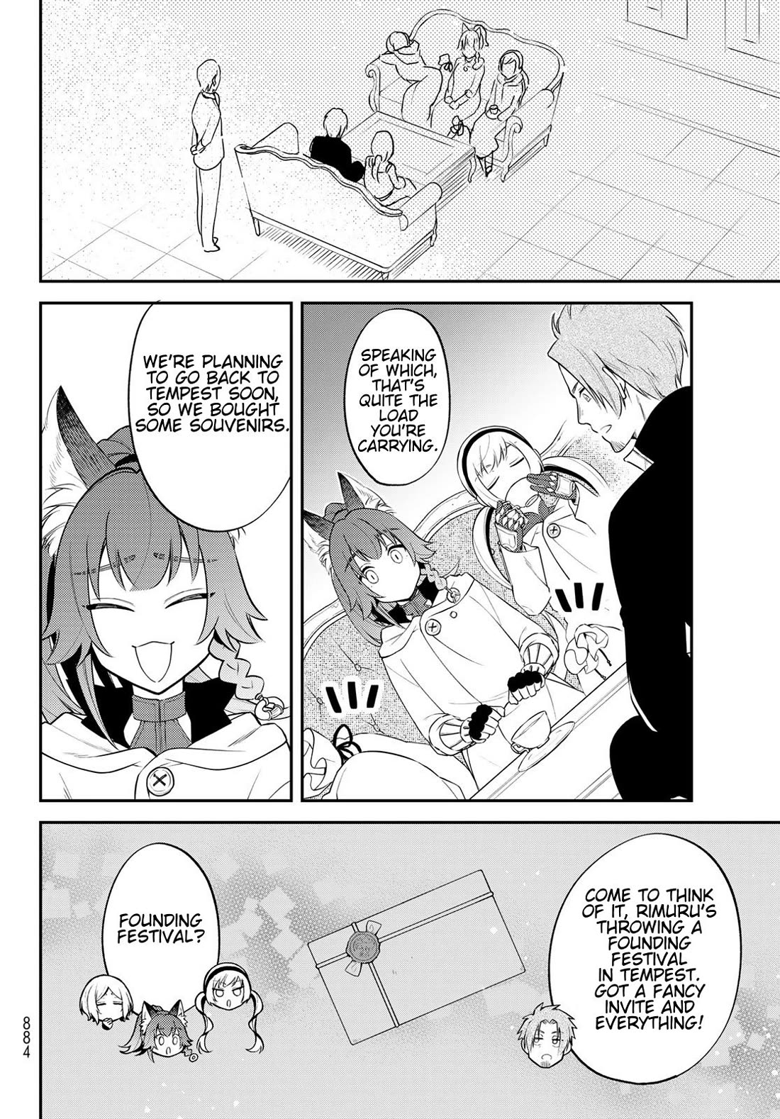 That Time I Was Reincarnated As A Slime Strange Tales: Monster Country Life Of Trinity Chapter 74 page 24 - Chapter 74: Invitation From Tempest