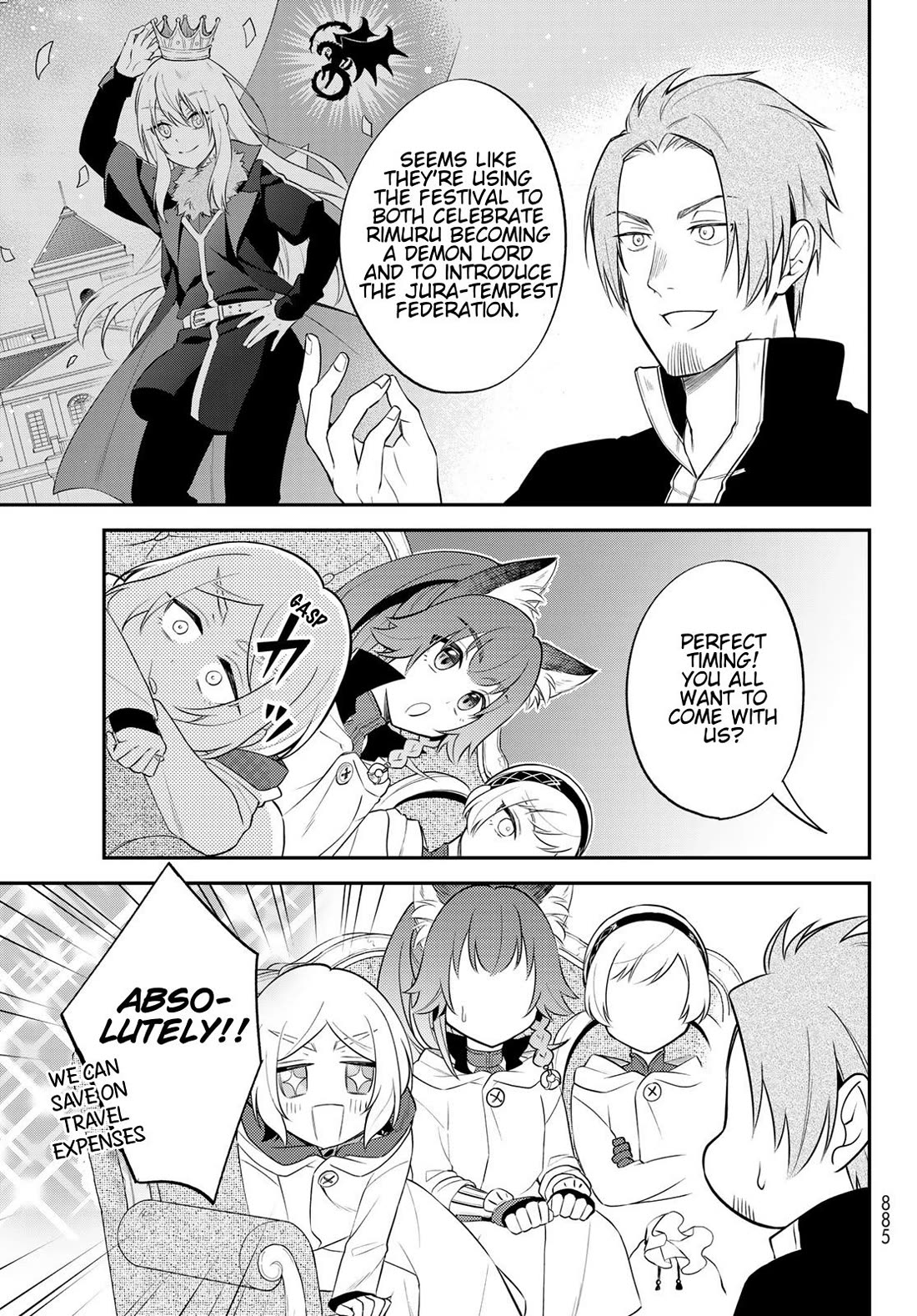 That Time I Was Reincarnated As A Slime Strange Tales: Monster Country Life Of Trinity Chapter 74 page 25 - Chapter 74: Invitation From Tempest