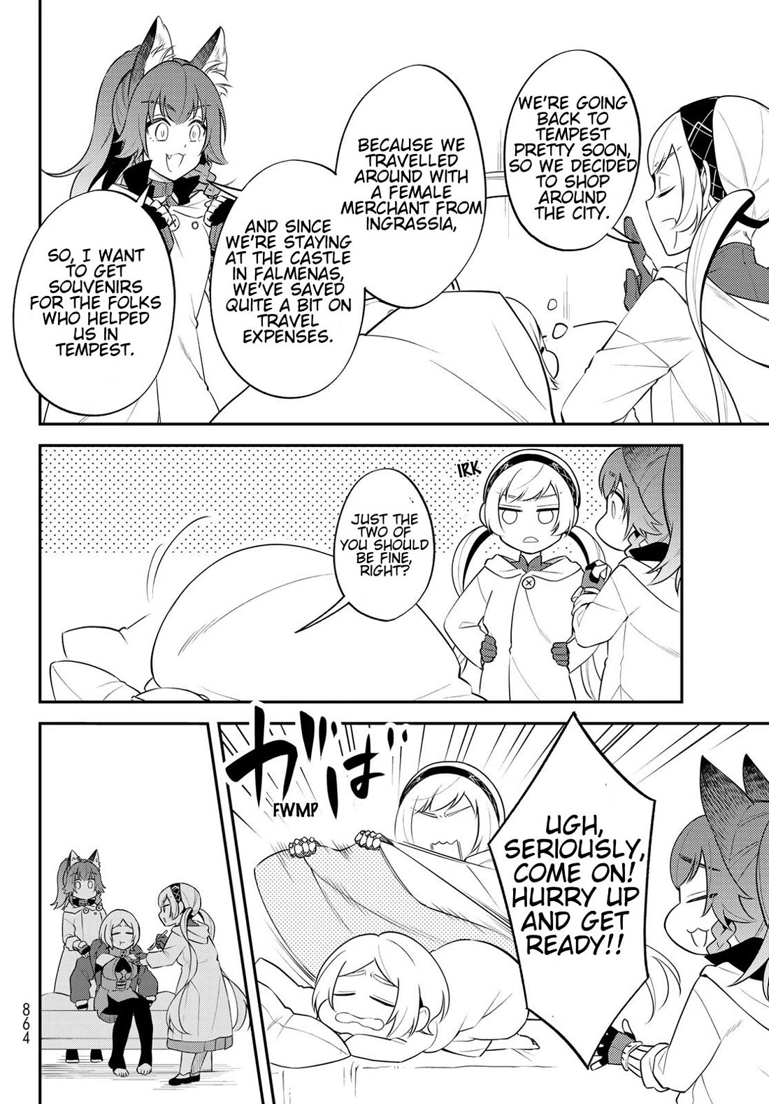 That Time I Was Reincarnated As A Slime Strange Tales: Monster Country Life Of Trinity Chapter 74 page 4 - Chapter 74: Invitation From Tempest