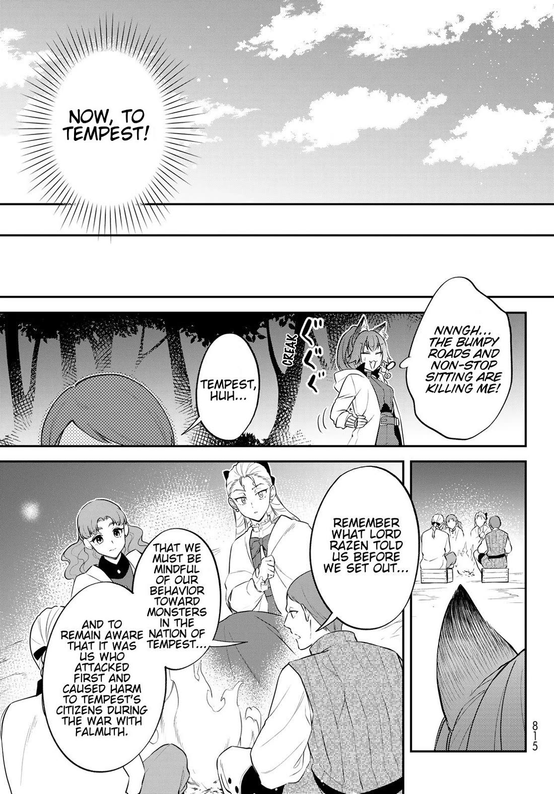 That Time I Was Reincarnated As A Slime Strange Tales: Monster Country Life Of Trinity Chapter 75 page 16 - Chapter 75: To Tempest!