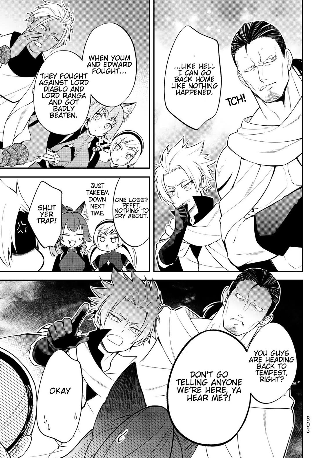 That Time I Was Reincarnated As A Slime Strange Tales: Monster Country Life Of Trinity Chapter 75 page 5 - Chapter 75: To Tempest!