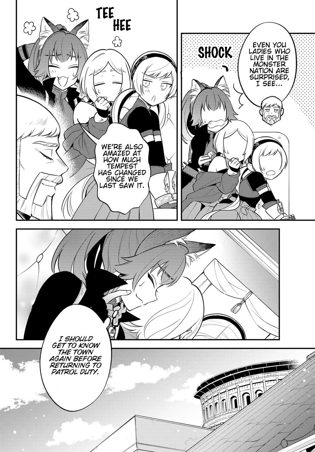 That Time I Was Reincarnated As A Slime Strange Tales: Monster Country Life Of Trinity Chapter 76 page 12 - Chapter 76: Returning Home!