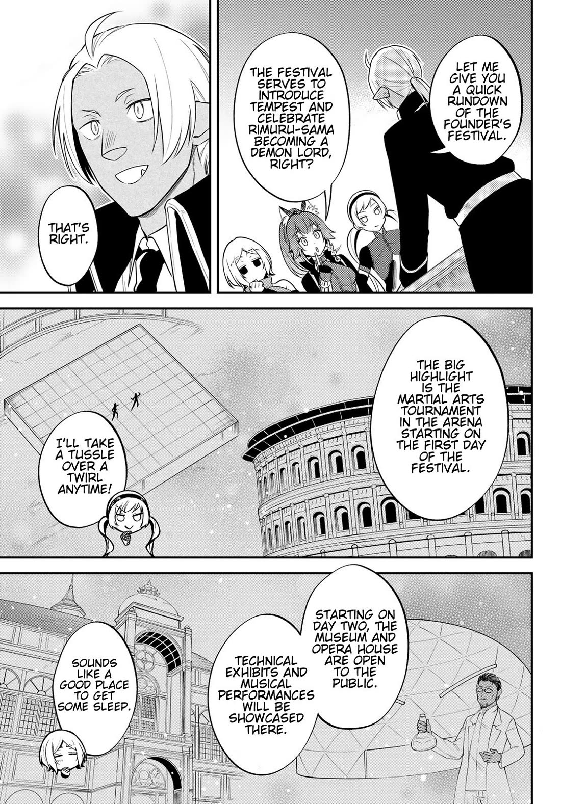 That Time I Was Reincarnated As A Slime Strange Tales: Monster Country Life Of Trinity Chapter 76 page 19 - Chapter 76: Returning Home!
