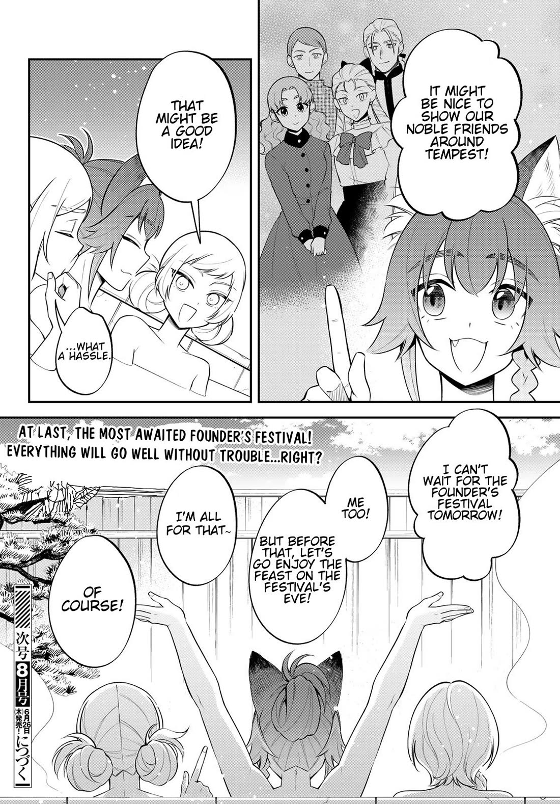 That Time I Was Reincarnated As A Slime Strange Tales: Monster Country Life Of Trinity Chapter 76 page 26 - Chapter 76: Returning Home!