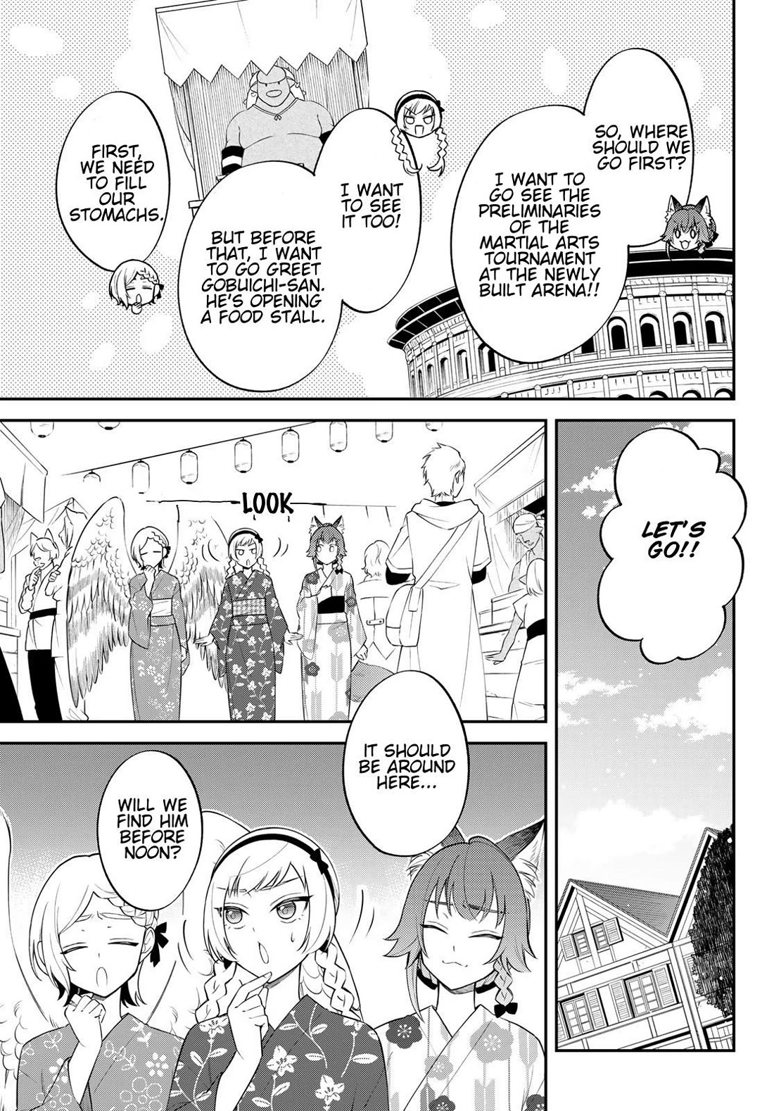 That Time I Was Reincarnated As A Slime Strange Tales: Monster Country Life Of Trinity Chapter 77 page 11 - Chapter 77: Opening Day of The Founder's Festival (Part 1)