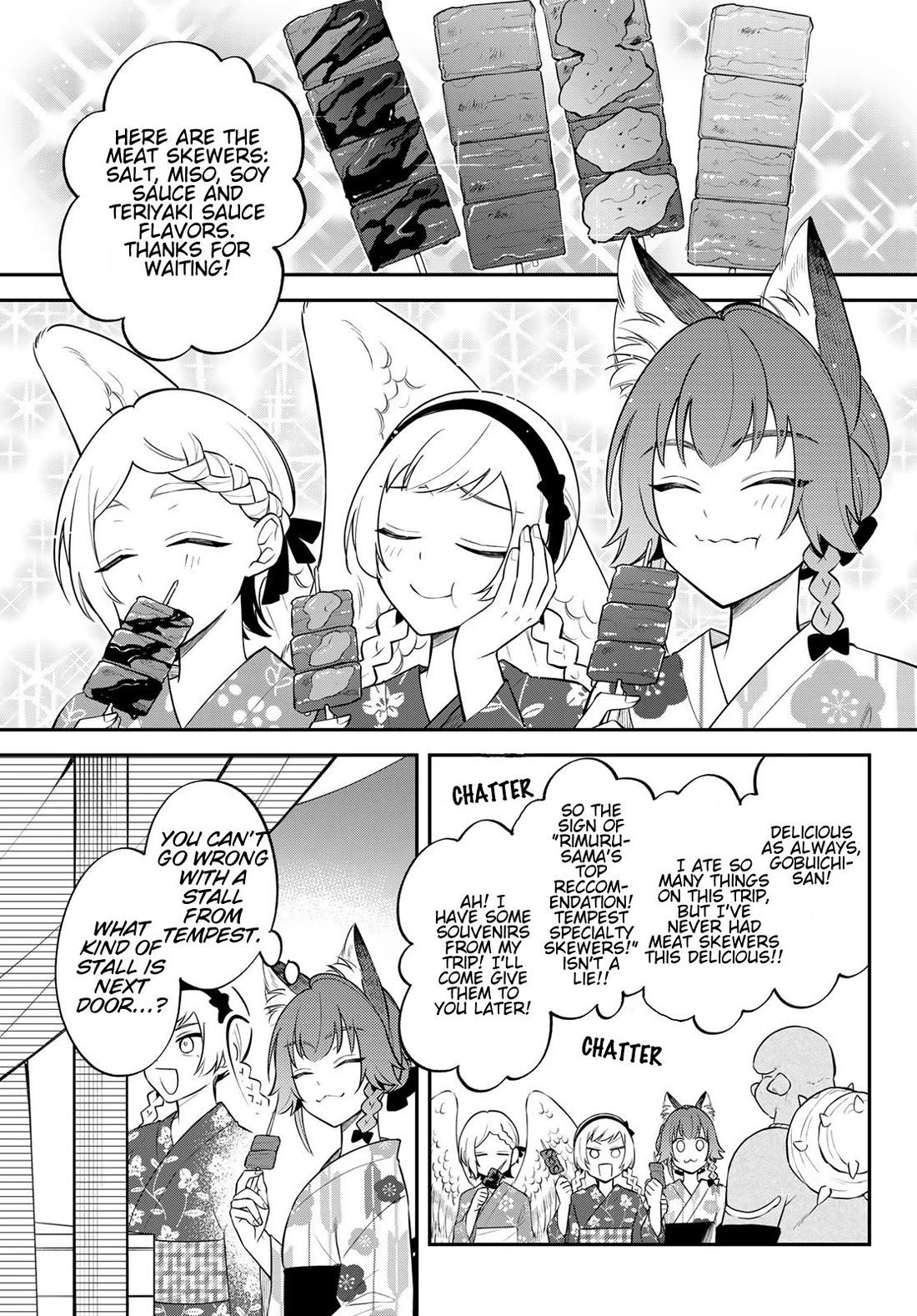 That Time I Was Reincarnated As A Slime Strange Tales: Monster Country Life Of Trinity Chapter 77 page 13 - Chapter 77: Opening Day of The Founder's Festival (Part 1)