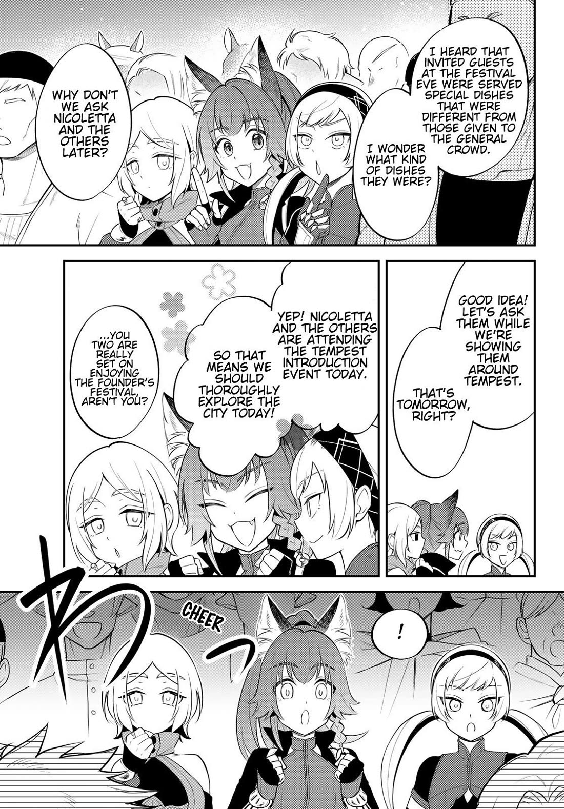 That Time I Was Reincarnated As A Slime Strange Tales: Monster Country Life Of Trinity Chapter 77 page 3 - Chapter 77: Opening Day of The Founder's Festival (Part 1)