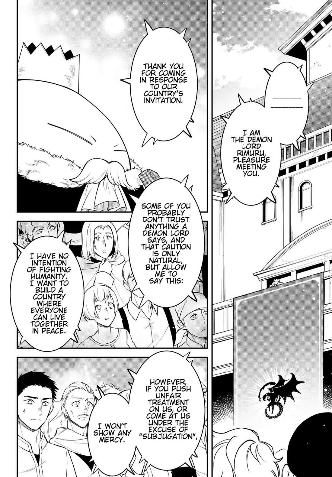 That Time I Was Reincarnated As A Slime Strange Tales: Monster Country Life Of Trinity Chapter 77 page 4 - Chapter 77: Opening Day of The Founder's Festival (Part 1)