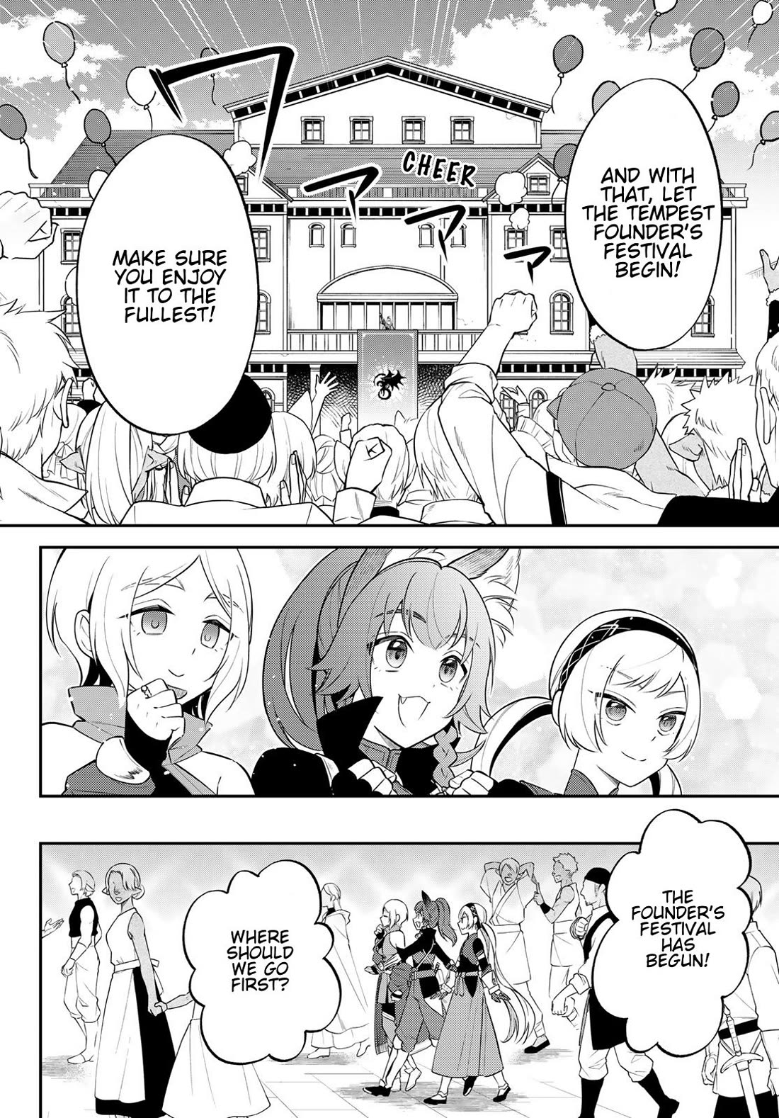 That Time I Was Reincarnated As A Slime Strange Tales: Monster Country Life Of Trinity Chapter 77 page 6 - Chapter 77: Opening Day of The Founder's Festival (Part 1)