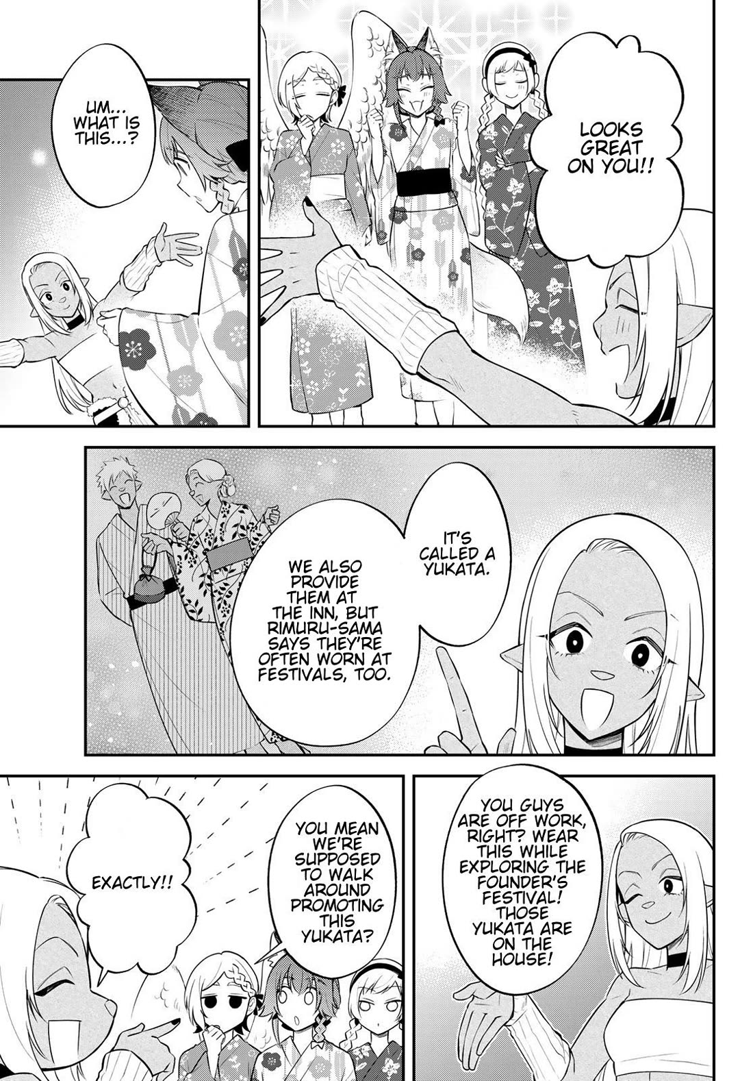That Time I Was Reincarnated As A Slime Strange Tales: Monster Country Life Of Trinity Chapter 77 page 9 - Chapter 77: Opening Day of The Founder's Festival (Part 1)