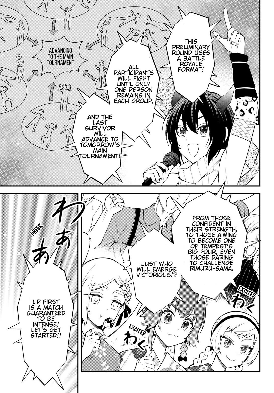 That Time I Was Reincarnated As A Slime Strange Tales: Monster Country Life Of Trinity Chapter 78 page 3 - Chapter 78: Opening Day of The Founder's Festival (Part 2)