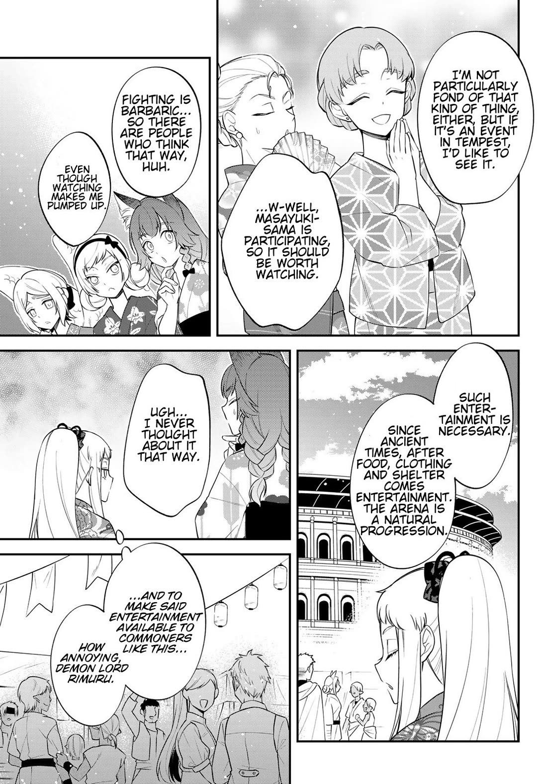 That Time I Was Reincarnated As A Slime Strange Tales: Monster Country Life Of Trinity Chapter 79 page 15 - Chapter 79: Second Day of The Founder's Festival (Part 1)