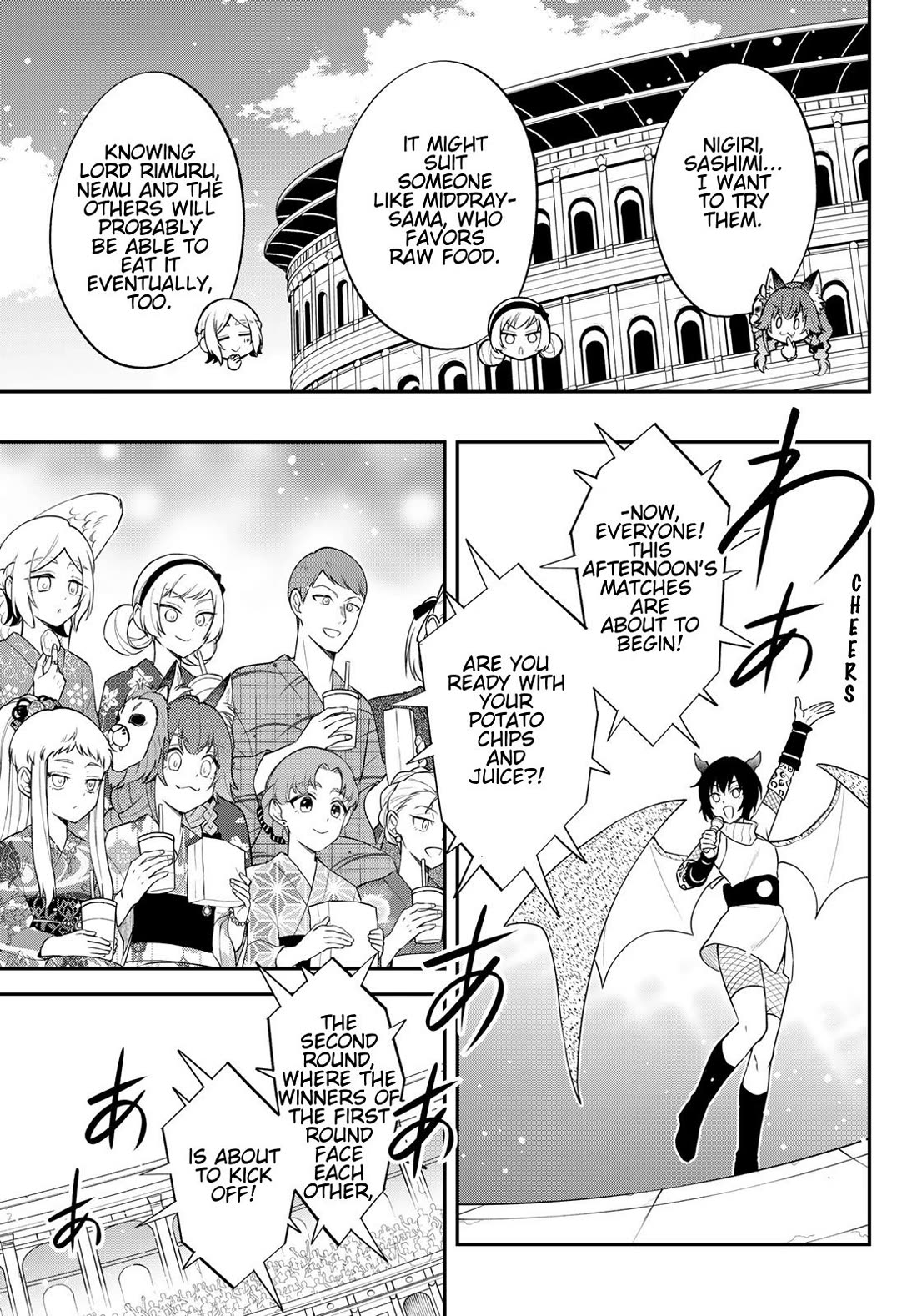 That Time I Was Reincarnated As A Slime Strange Tales: Monster Country Life Of Trinity Chapter 80 page 9 - Chapter 80: Second Day of the Founder's Festival (Part 2)