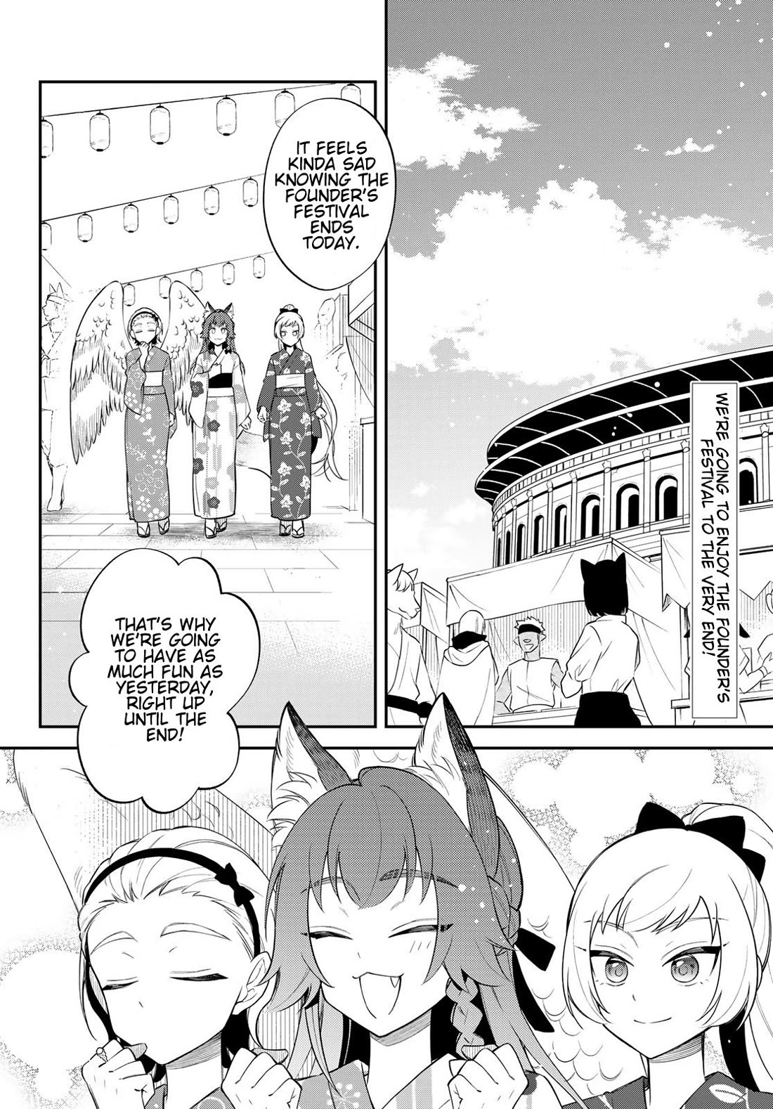 That Time I Was Reincarnated As A Slime Strange Tales: Monster Country Life Of Trinity Chapter 82 page 2 - Chapter 82: Final Day of the Founder's Festival (Part 1)
