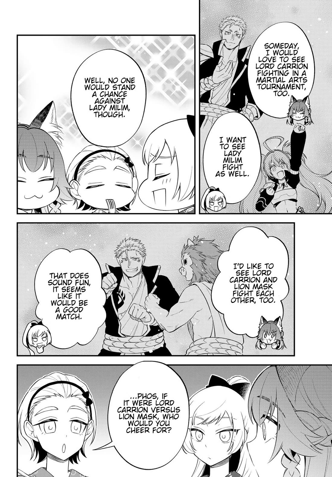 That Time I Was Reincarnated As A Slime Strange Tales: Monster Country Life Of Trinity Chapter 82 page 22 - Chapter 82: Final Day of the Founder's Festival (Part 1)