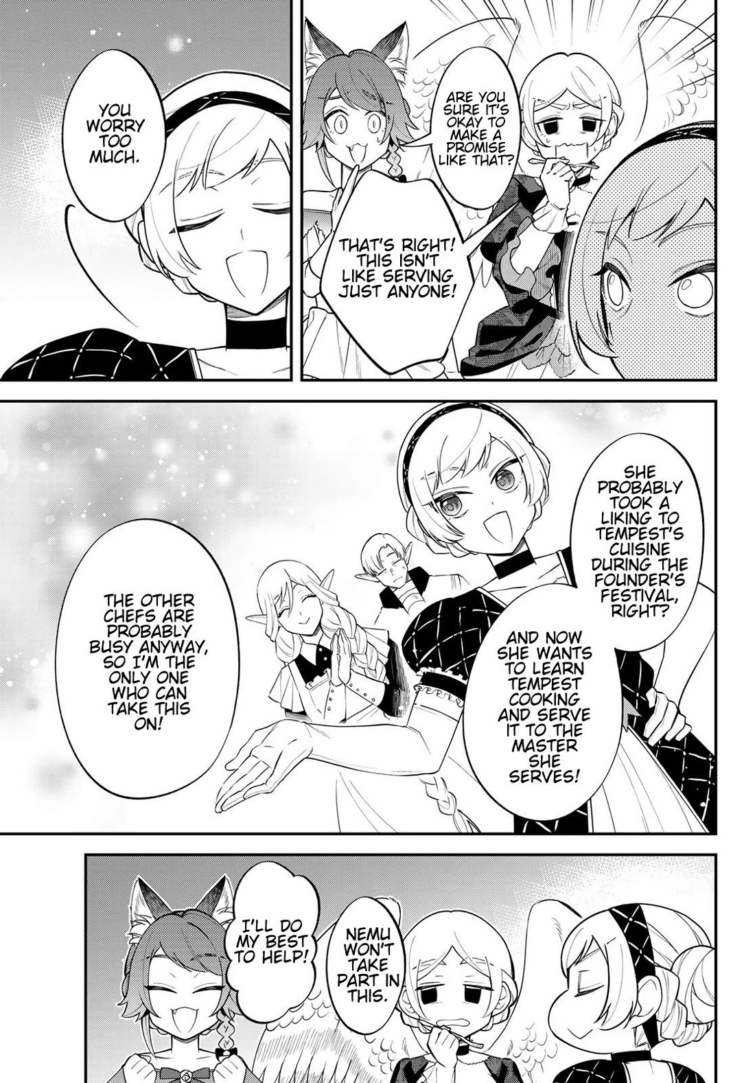 That Time I Was Reincarnated As A Slime Strange Tales: Monster Country Life Of Trinity Chapter 86 page 11 - Chapter 86: Final Day of The Founders Festival (Part 5)