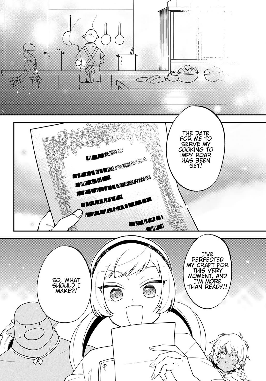 That Time I Was Reincarnated As A Slime Strange Tales: Monster Country Life Of Trinity Chapter 88 page 2 - Chapter 88: Challenge! The Supreme Hospitality Cuisine!!