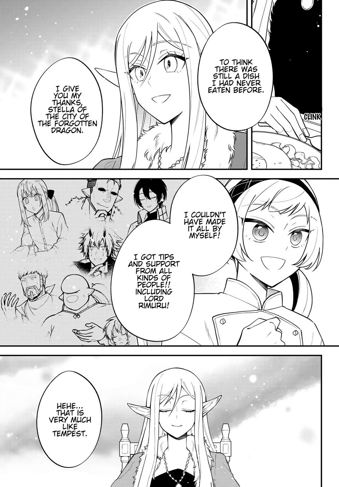 That Time I Was Reincarnated As A Slime Strange Tales: Monster Country Life Of Trinity Chapter 88 page 33 - Chapter 88: Challenge! The Supreme Hospitality Cuisine!!