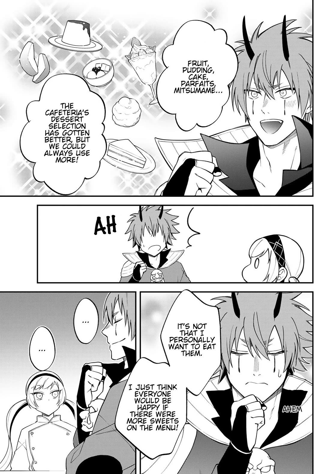 That Time I Was Reincarnated As A Slime Strange Tales: Monster Country Life Of Trinity Chapter 88 page 7 - Chapter 88: Challenge! The Supreme Hospitality Cuisine!!