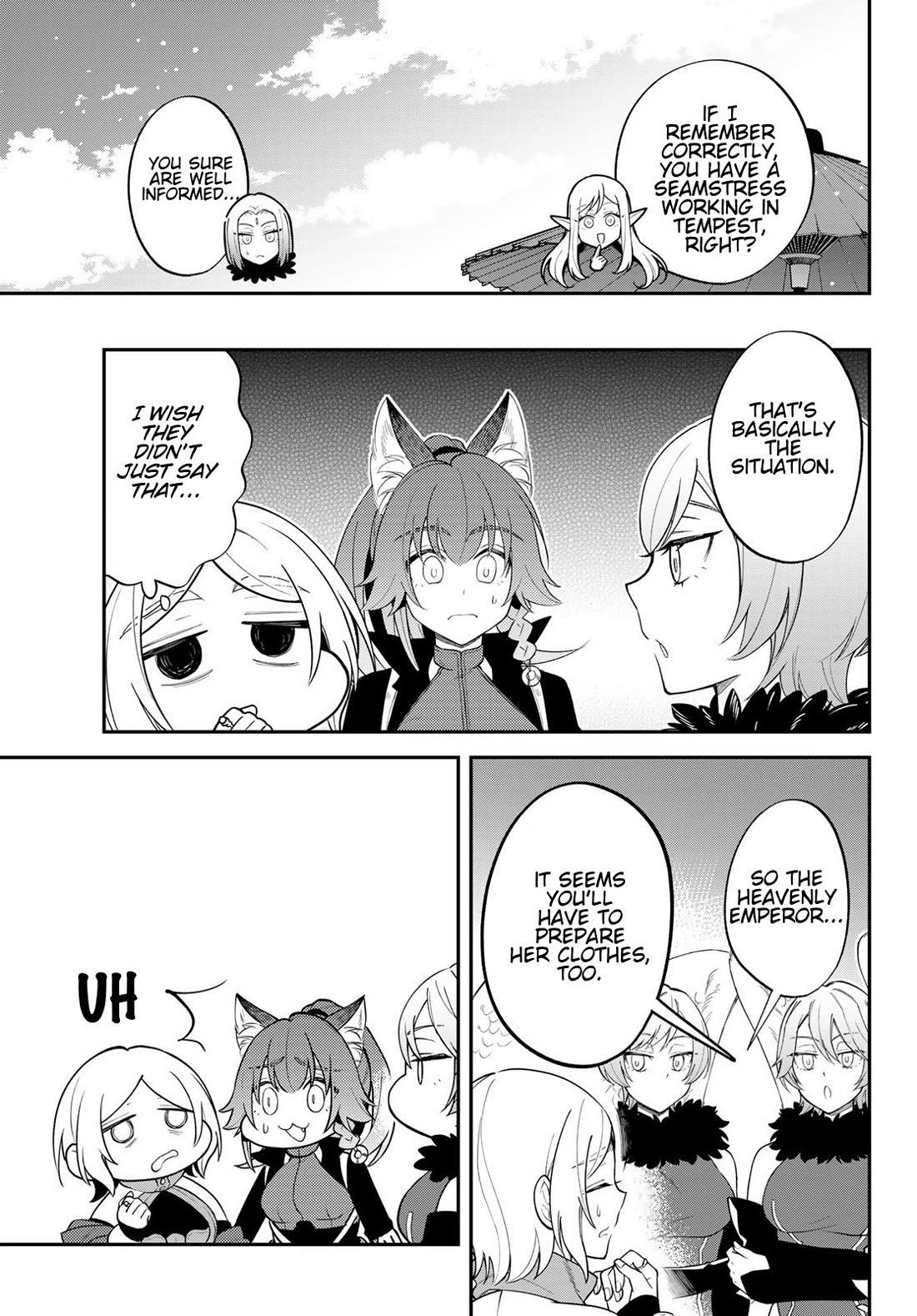 That Time I Was Reincarnated As A Slime Strange Tales: Monster Country Life Of Trinity Chapter 89 page 13 - Chapter 89: A Chaotic Fashion Show