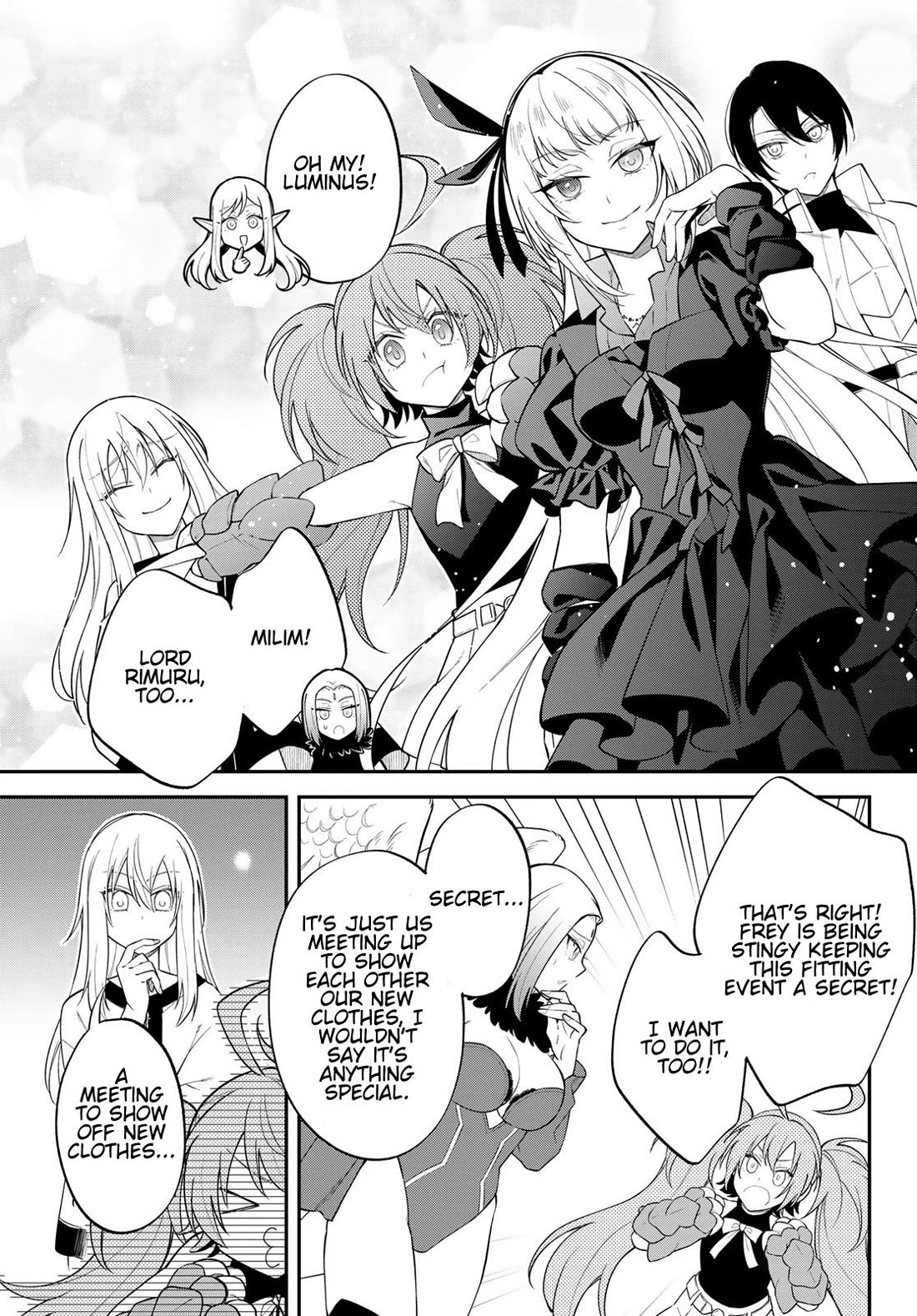That Time I Was Reincarnated As A Slime Strange Tales: Monster Country Life Of Trinity Chapter 89 page 19 - Chapter 89: A Chaotic Fashion Show