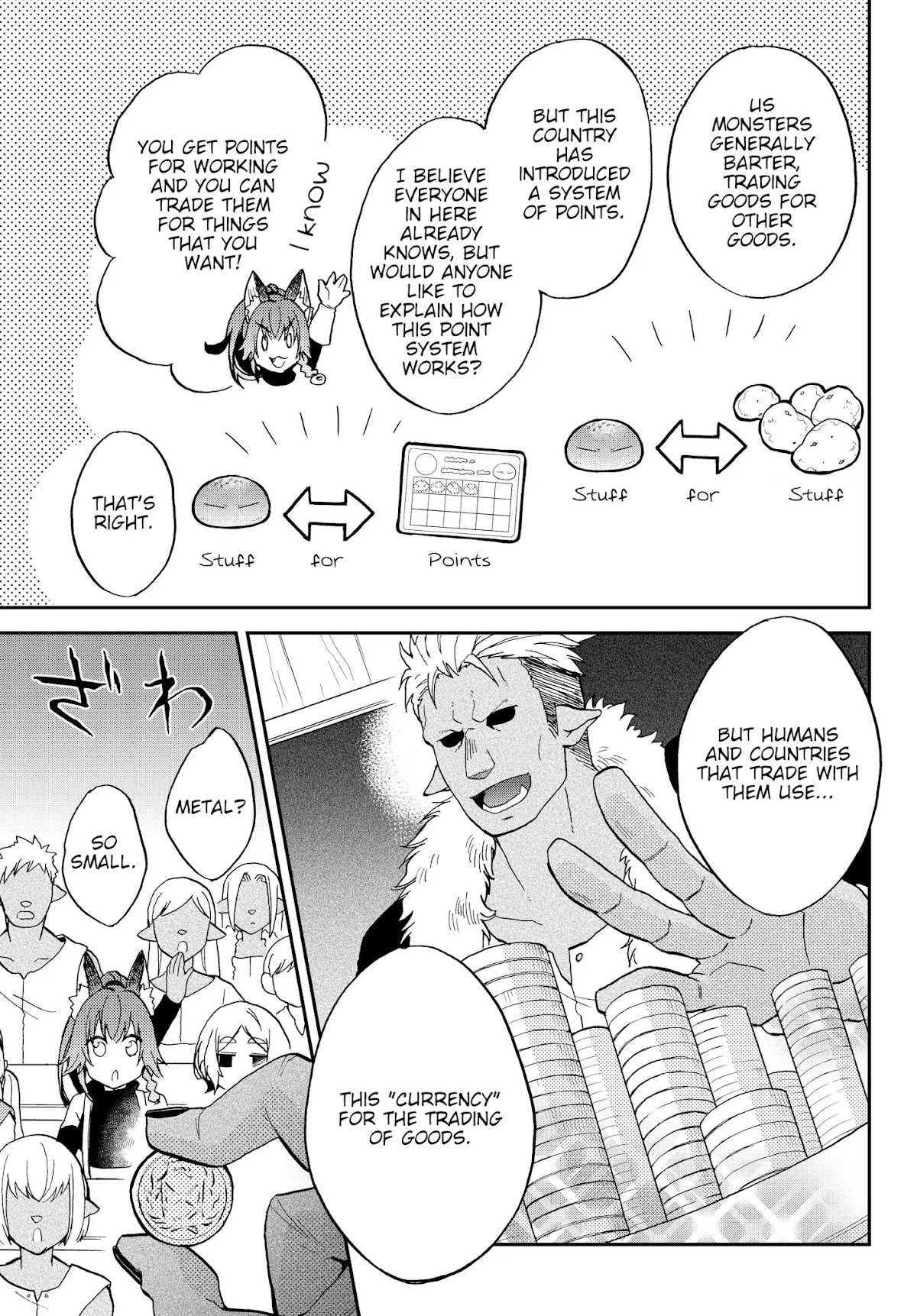 That Time I Was Reincarnated As A Slime Strange Tales: Monster Country Life Of Trinity Chapter 9 page 3 - Chapter 9: Time to Learn! The Way of a Merchant