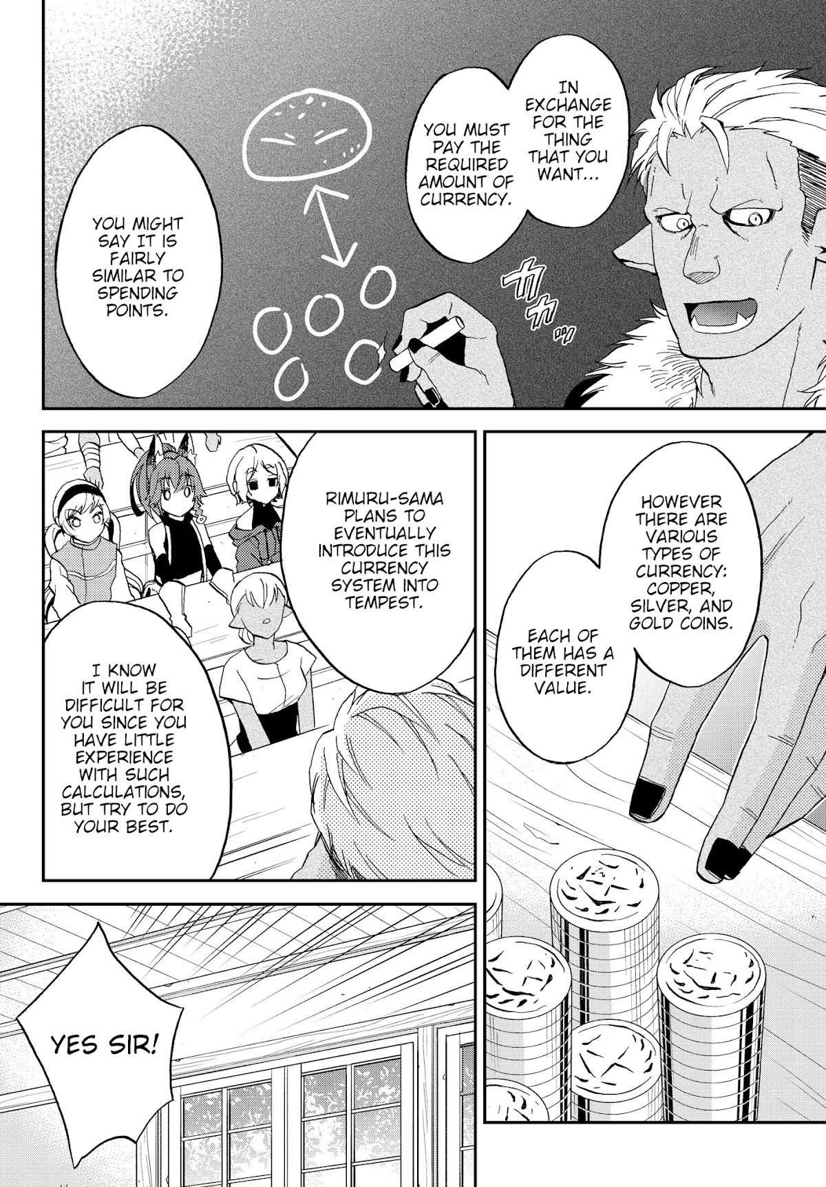 That Time I Was Reincarnated As A Slime Strange Tales: Monster Country Life Of Trinity Chapter 9 page 4 - Chapter 9: Time to Learn! The Way of a Merchant