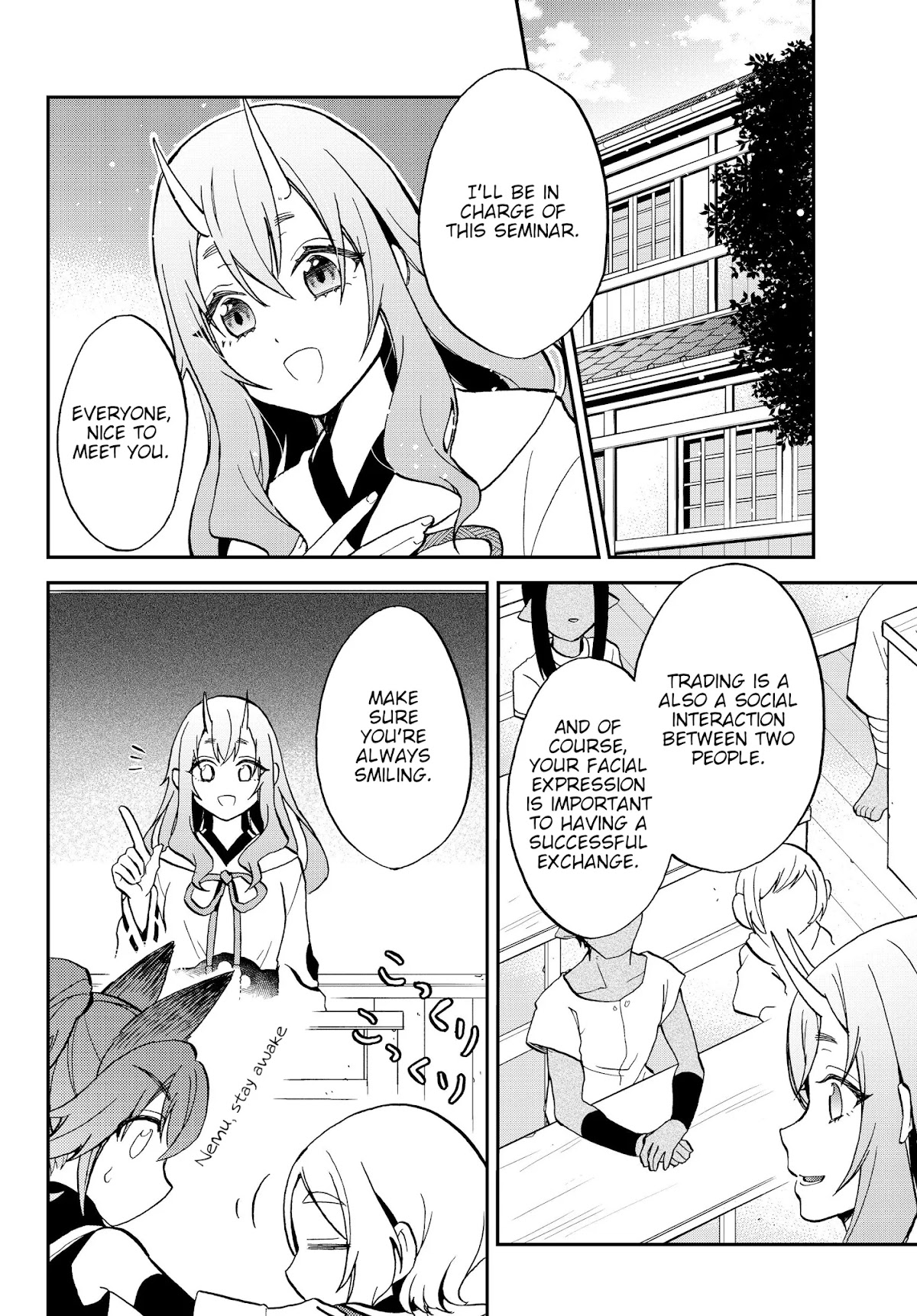 That Time I Was Reincarnated As A Slime Strange Tales: Monster Country Life Of Trinity Chapter 9 page 8 - Chapter 9: Time to Learn! The Way of a Merchant