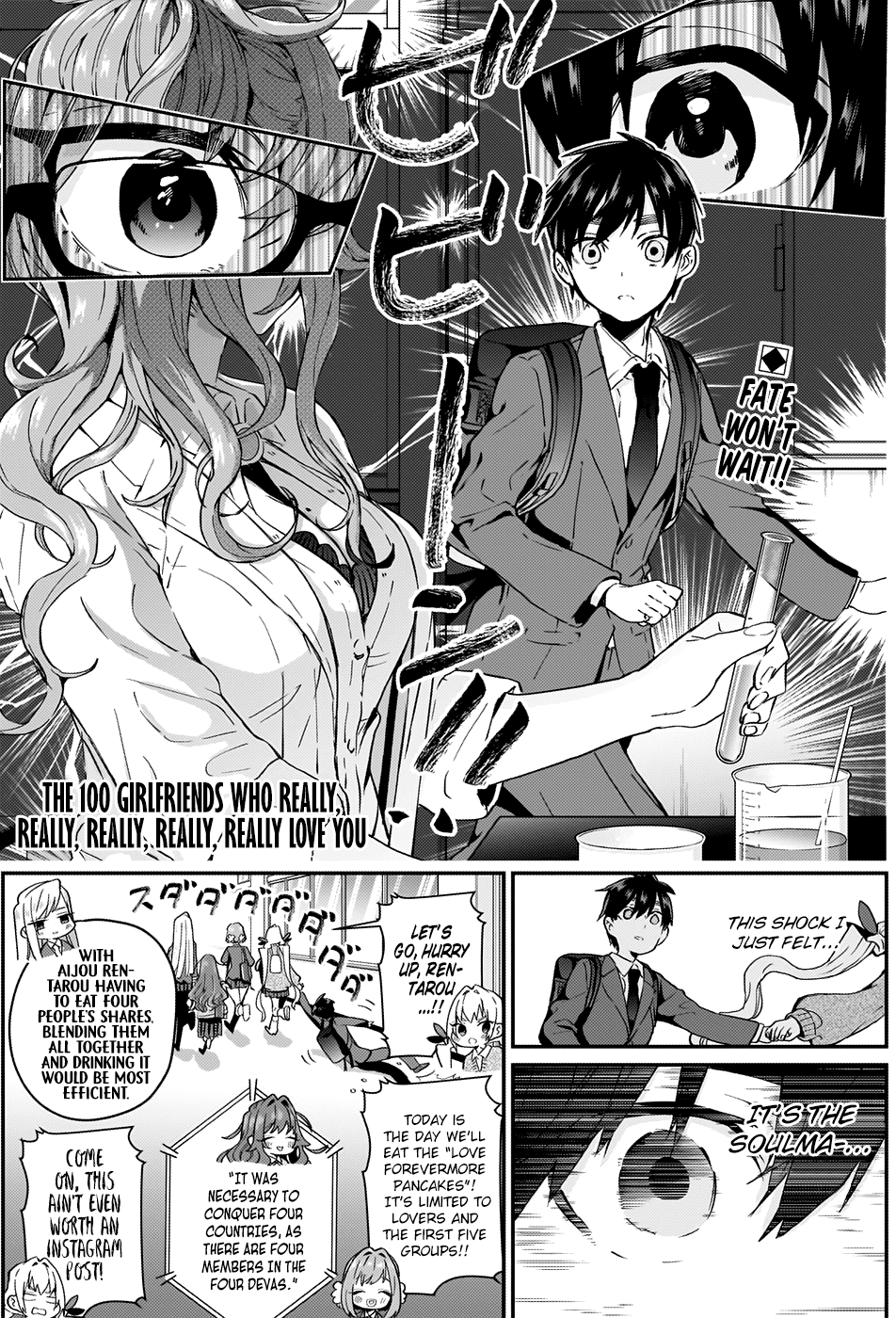 The 100 Girlfriends Who Really, Really, Really, Really, Really Love You Chapter 10 page 1 - Chapter 10: The Mysterious Senpai Inside the Chemistry Room