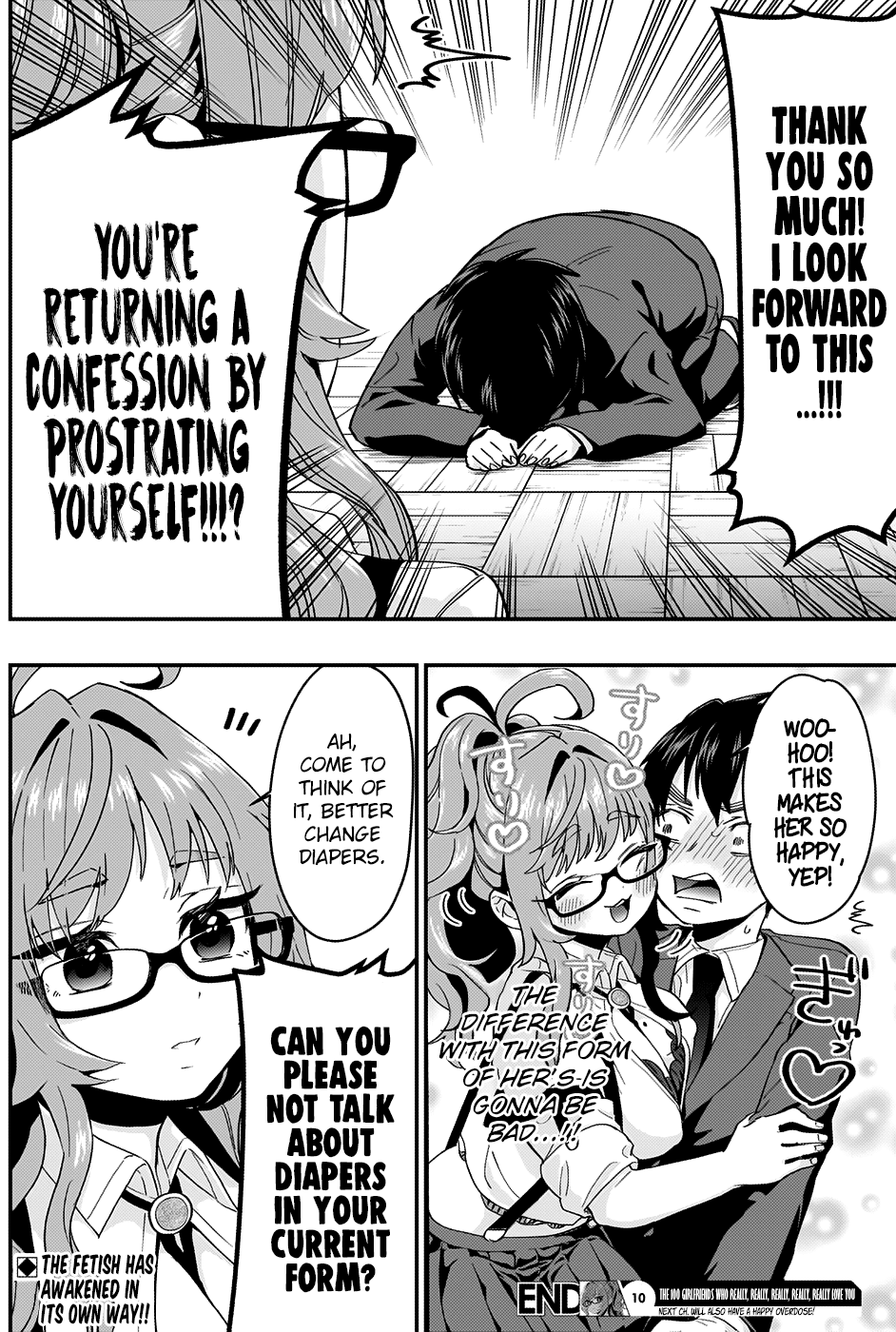 The 100 Girlfriends Who Really, Really, Really, Really, Really Love You Chapter 10 page 21 - Chapter 10: The Mysterious Senpai Inside the Chemistry Room
