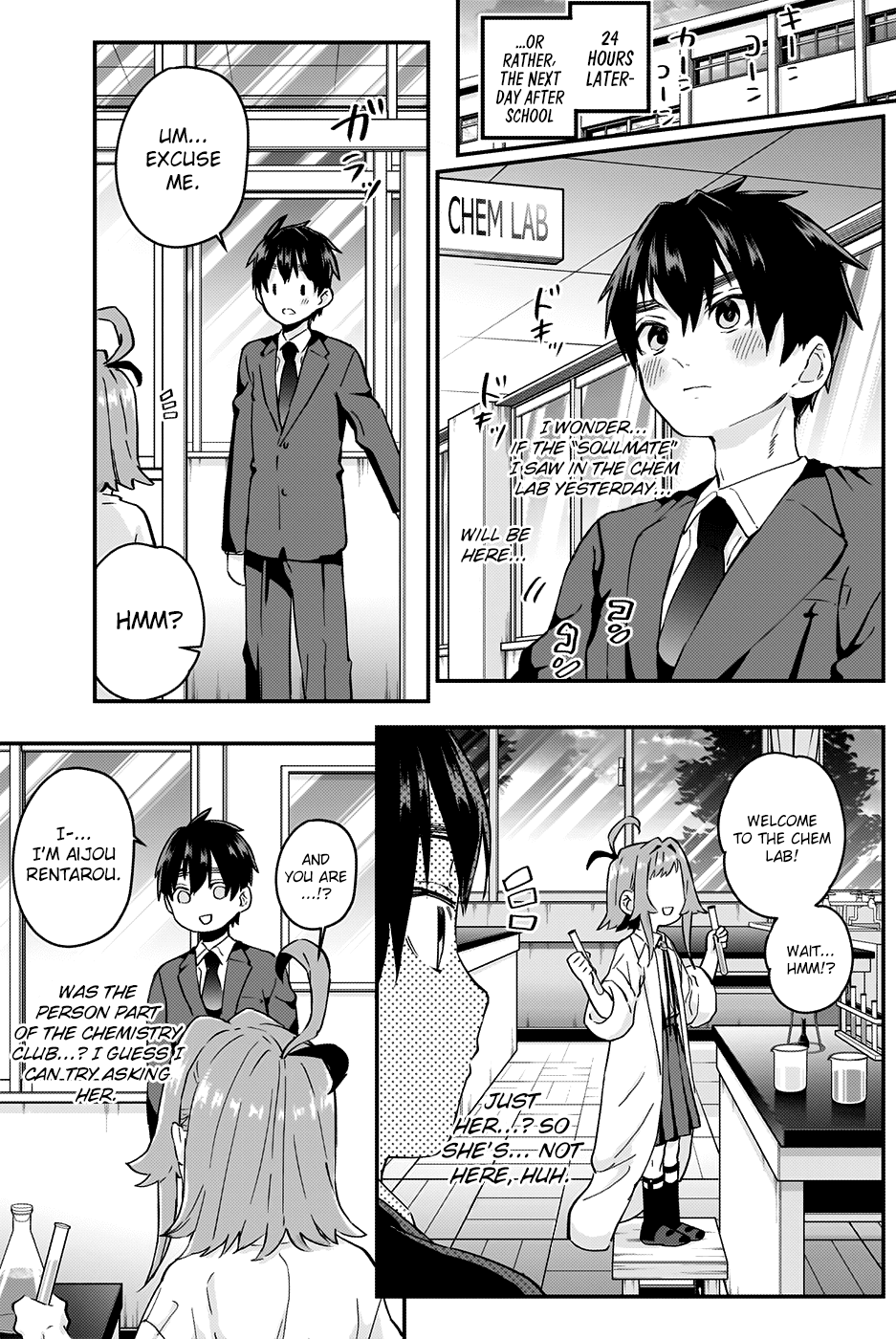 The 100 Girlfriends Who Really, Really, Really, Really, Really Love You Chapter 10 page 4 - Chapter 10: The Mysterious Senpai Inside the Chemistry Room