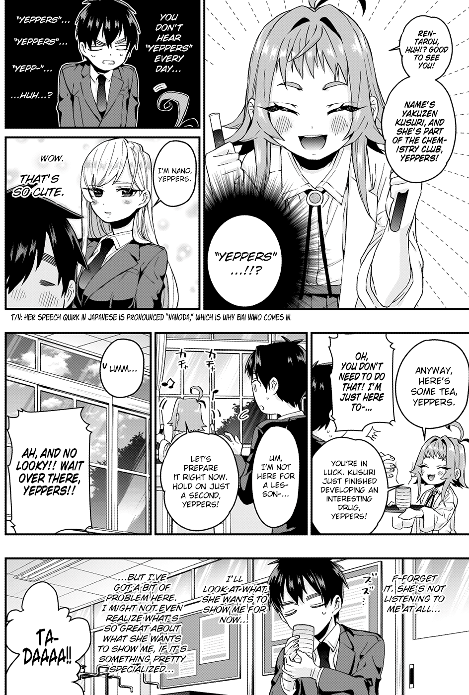 The 100 Girlfriends Who Really, Really, Really, Really, Really Love You Chapter 10 page 5 - Chapter 10: The Mysterious Senpai Inside the Chemistry Room