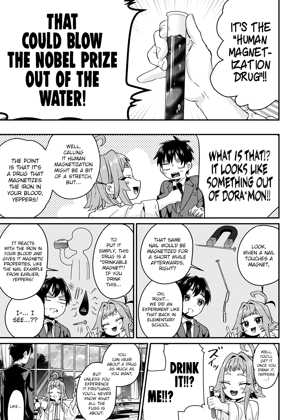 The 100 Girlfriends Who Really, Really, Really, Really, Really Love You Chapter 10 page 6 - Chapter 10: The Mysterious Senpai Inside the Chemistry Room