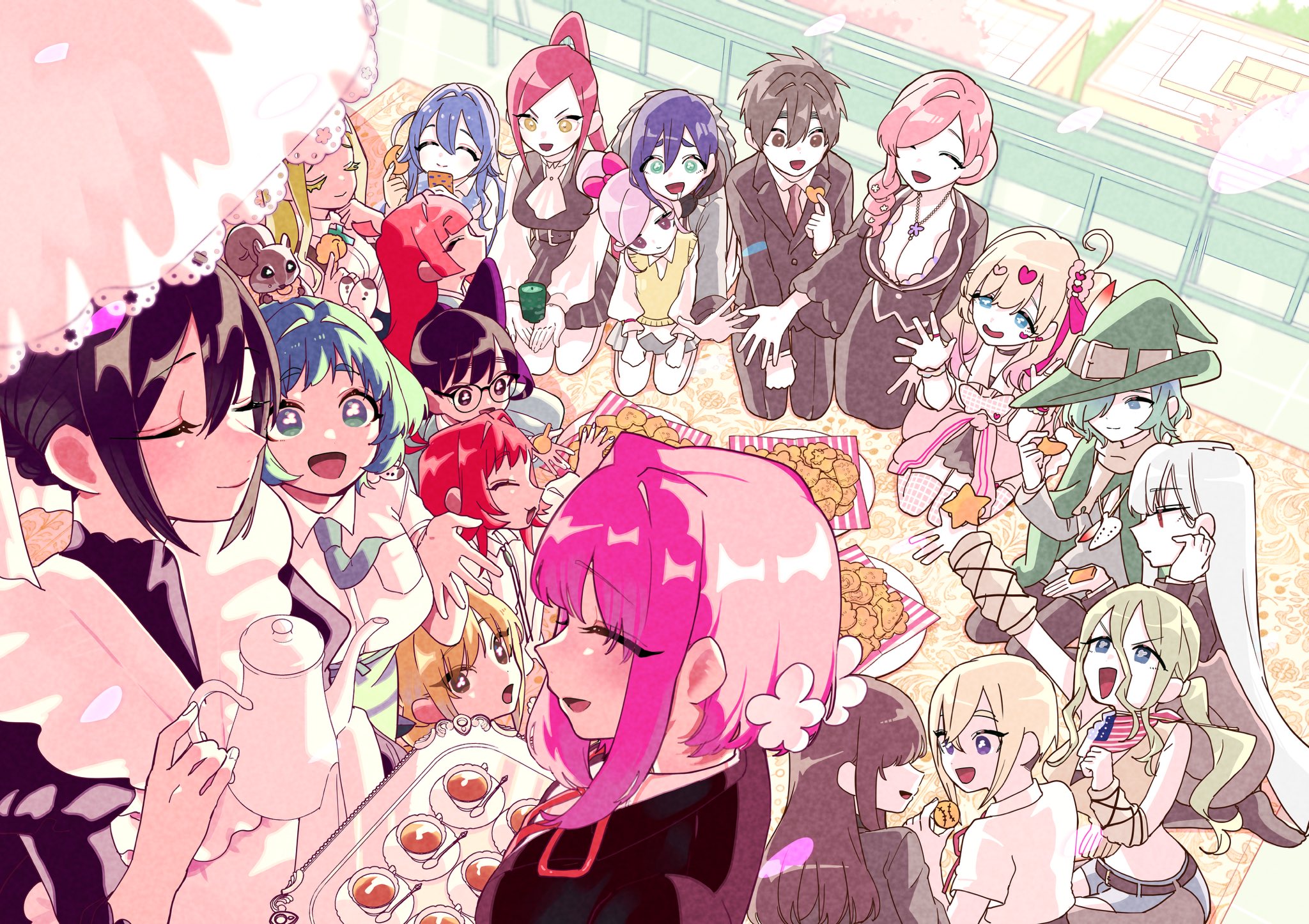 The 100 Girlfriends Who Really, Really, Really, Really, Really Love You Chapter 100 page 3 - Chapter 100: Working on This Series Has Made Me Happier Than I Can Say. Honestly, Thank You All So Much. We're in This for the Long Haul!
