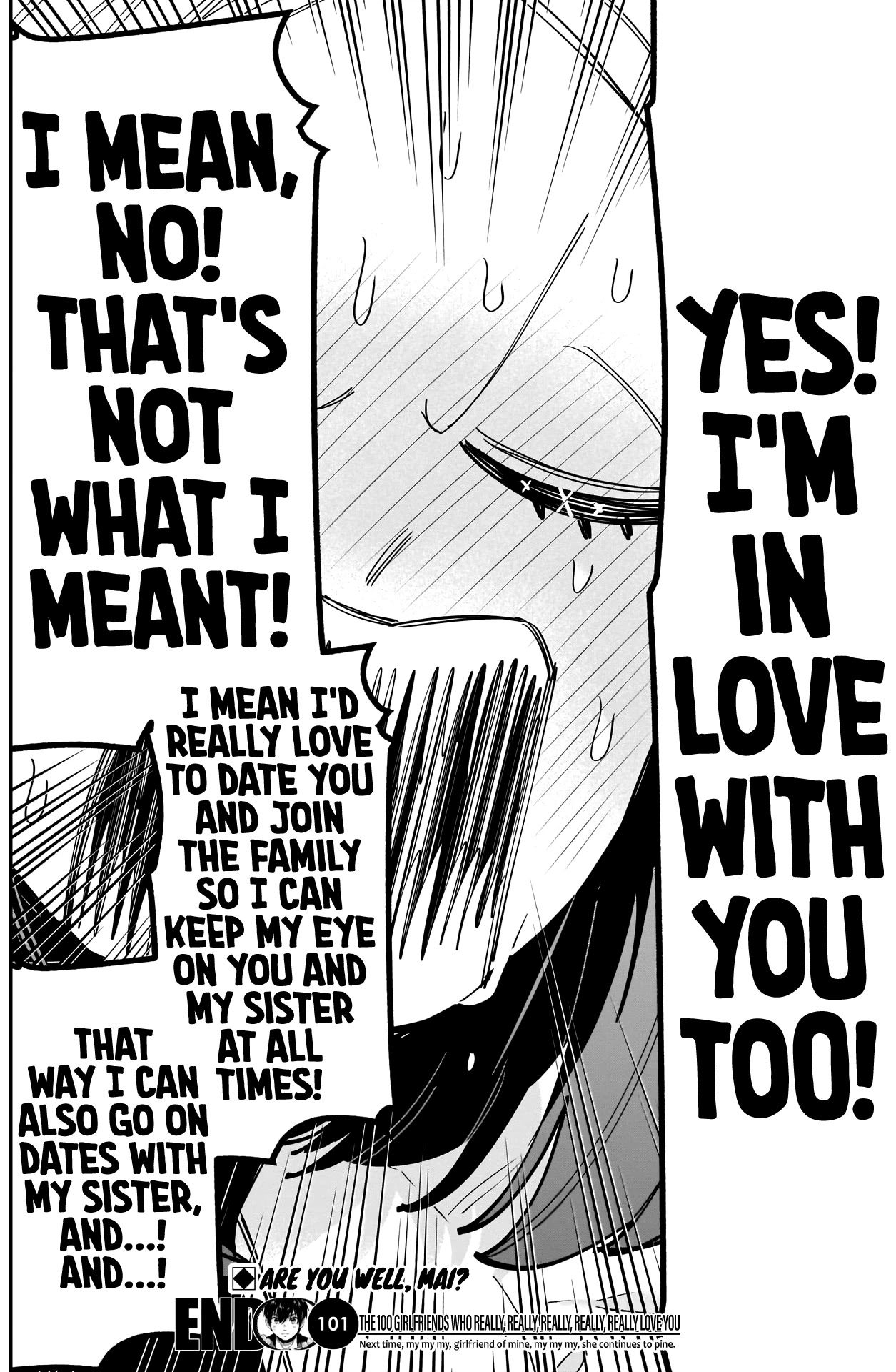 The 100 Girlfriends Who Really, Really, Really, Really, Really Love You Chapter 101 page 21 - Chapter 101: Mai Dear Sister Mei