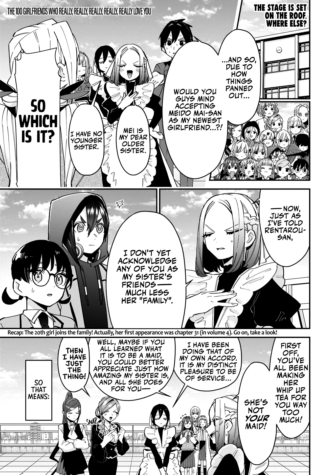 The 100 Girlfriends Who Really, Really, Really, Really, Really Love You Chapter 102 page 2 - Chapter 102: Mai Little Little Sister Maid Lessons