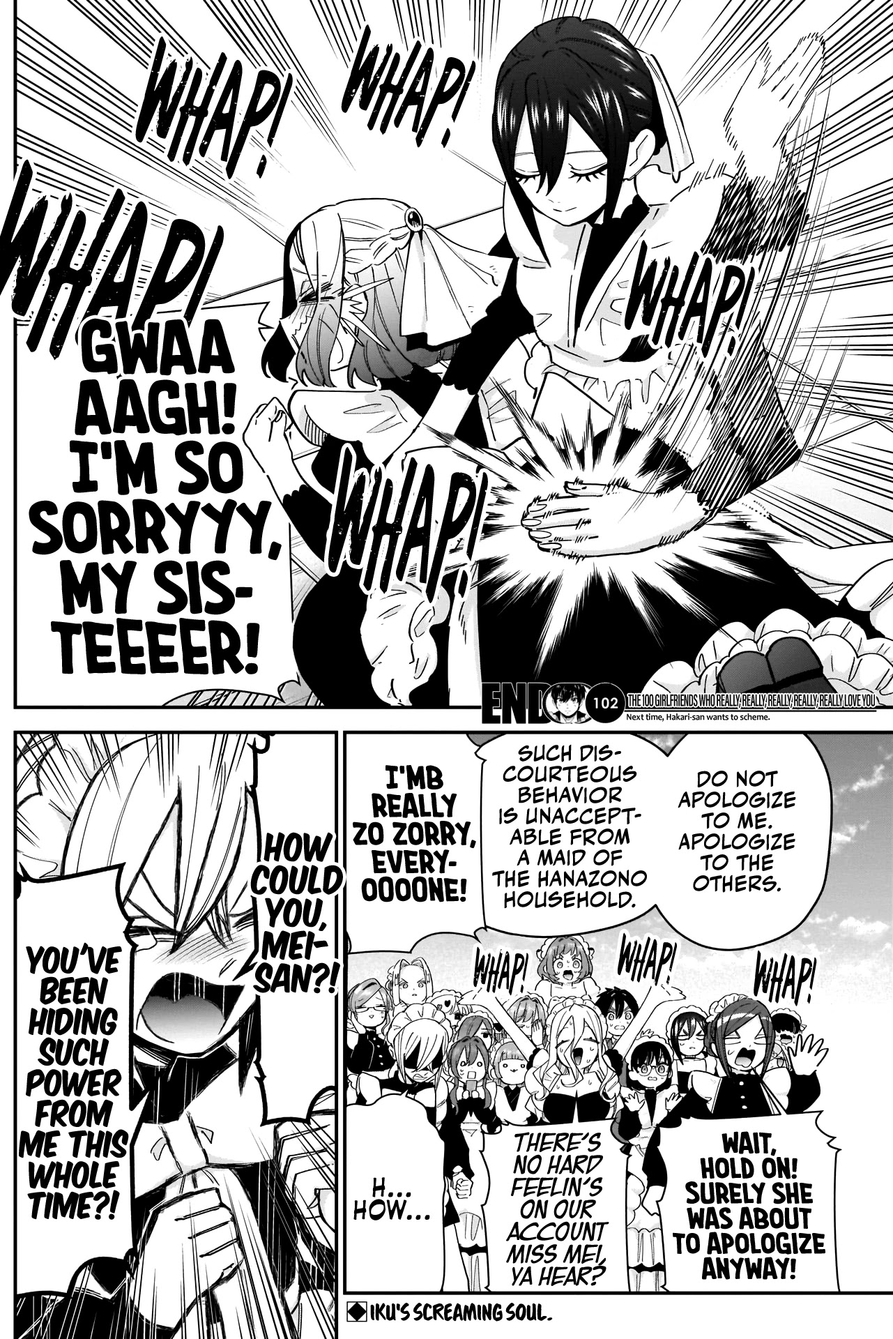 The 100 Girlfriends Who Really, Really, Really, Really, Really Love You Chapter 102 page 21 - Chapter 102: Mai Little Little Sister Maid Lessons